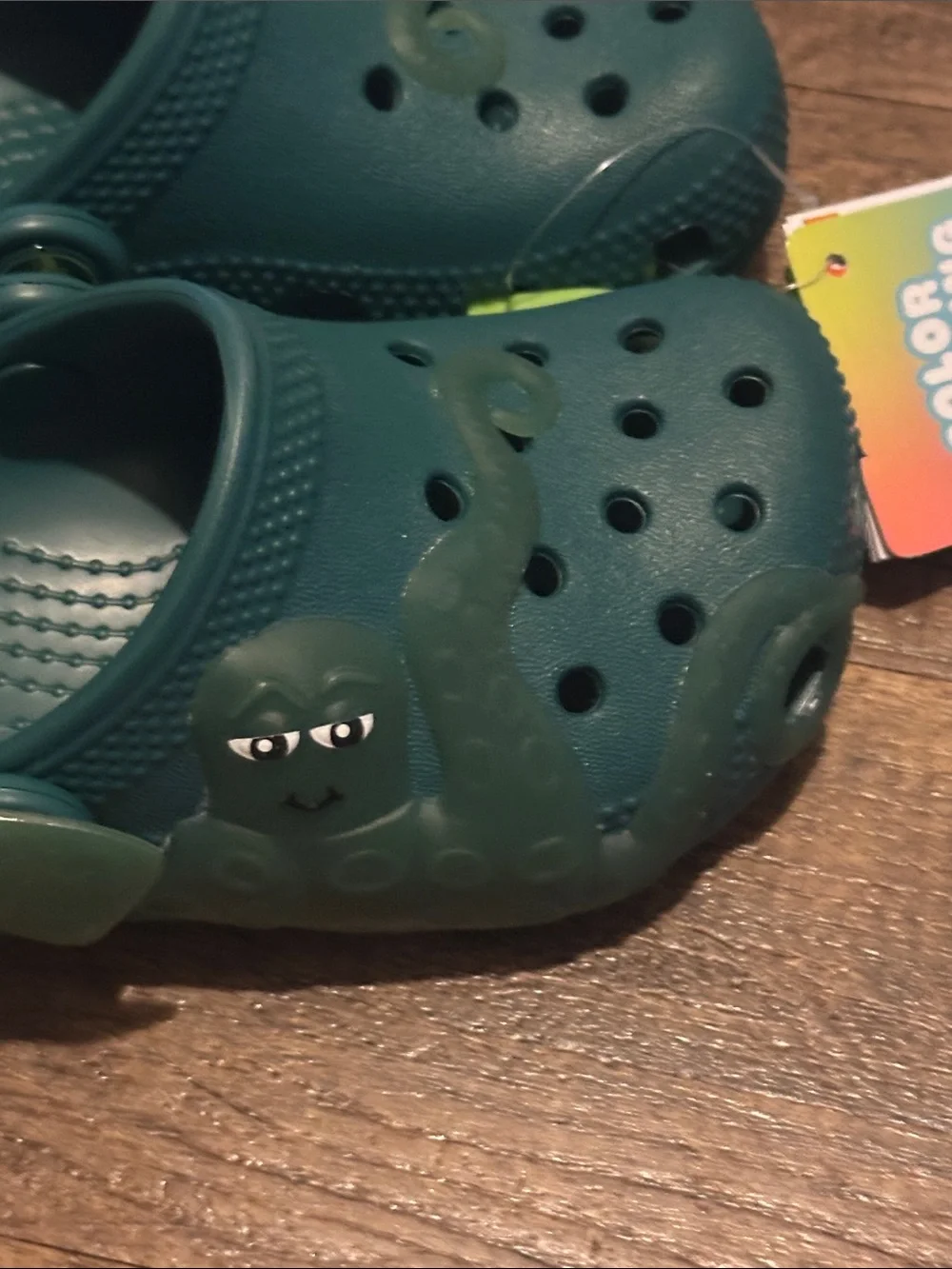 CROCS Kids Dark Teal Classic Clog